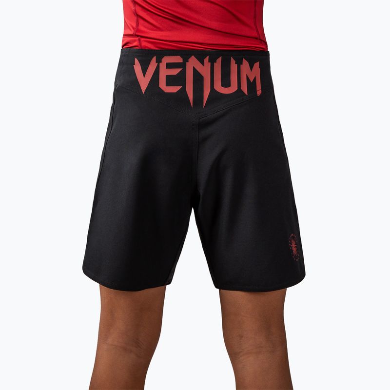 Gyerek edző rövidnadrág Venum Attack Fight black/red 4