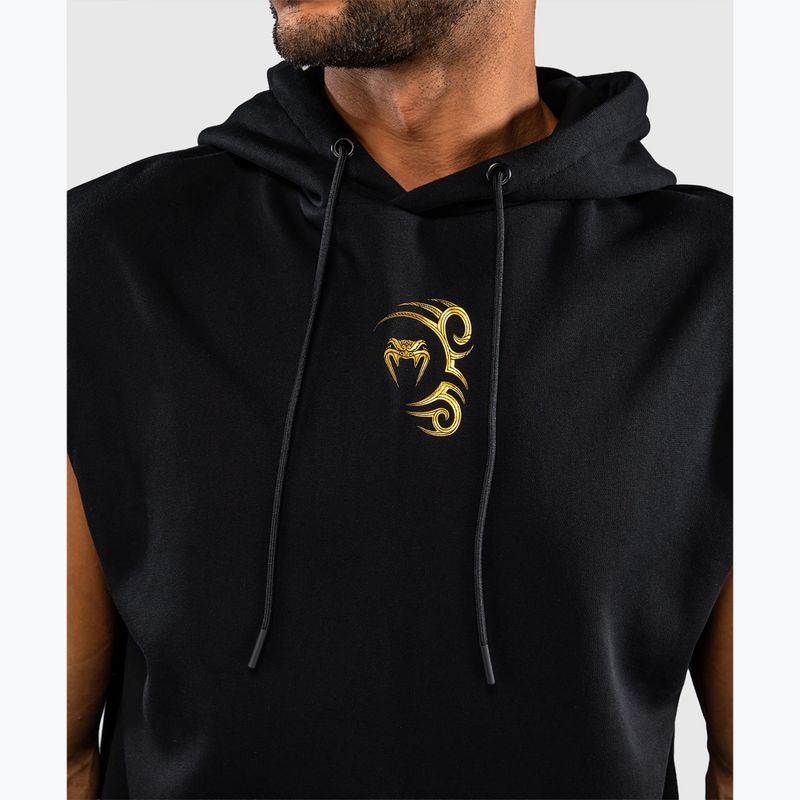 Férfi pulóver Venum x Mike Tyson Tiger Sleeveless Hoodie black/gold 6
