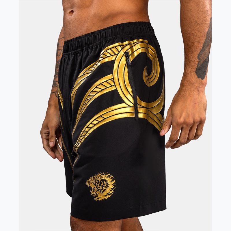 Férfi edző rövidnadrág Venum x Mike Tyson Tiger Training black/gold 7
