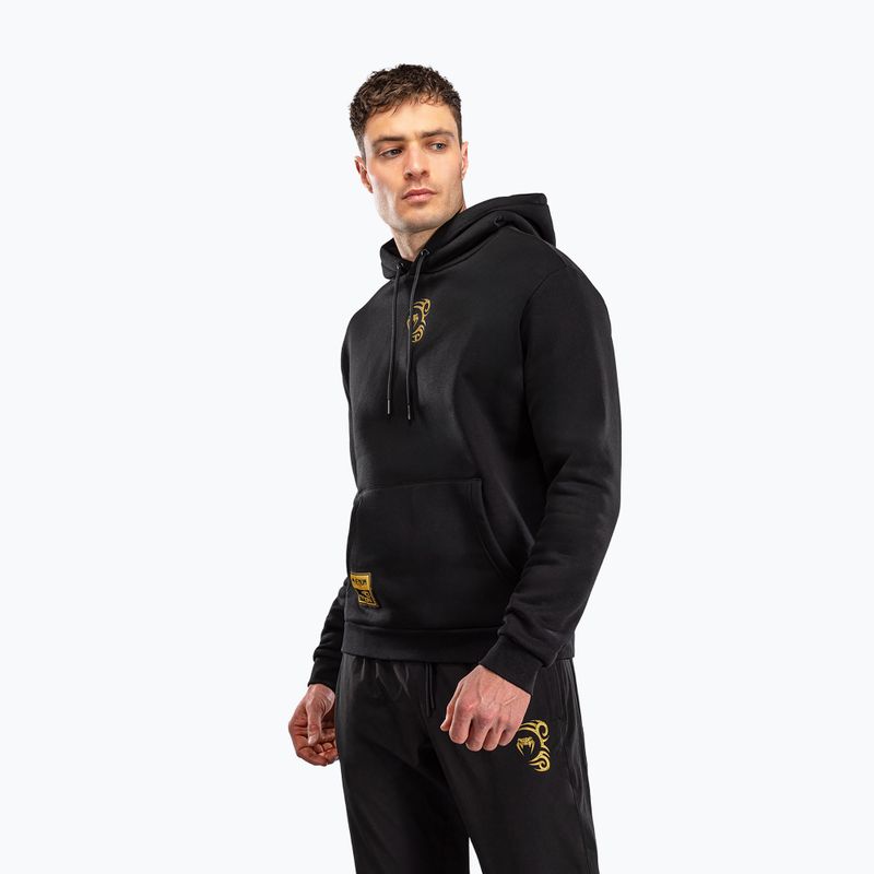 Férfi pulóver Venum x Mike Tyson Tiger Hoodie black/gold 4