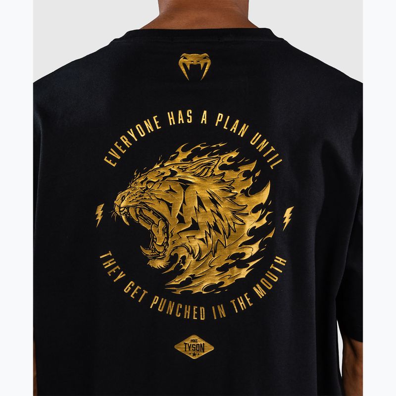 Férfi póló Venum x Mike Tyson Tiger black/gold 5