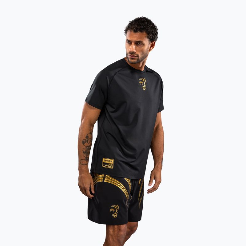 Férfi póló Venum x Mike Tyson Tiger Dry Tech black/gold 4