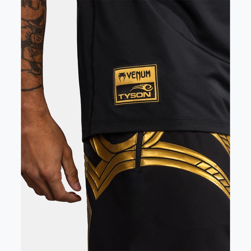 Férfi póló Venum x Mike Tyson Tiger Dry Tech black/gold 7