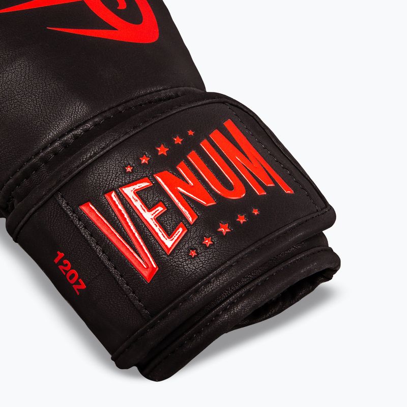 Bokszkesztyűk Venum Mike Tyson Replica Boxing black/red 4