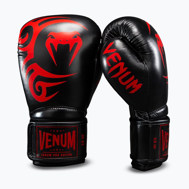 Bokszkesztyűk Venum Giant 2.0 Mike Tyson Pro Boxing black/red 2