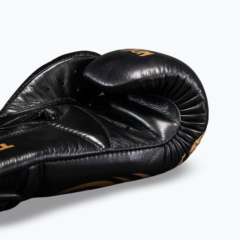 Bokszkesztyűk Venum Giant 2.0 Mike Tyson Pro Boxing black/gold 3