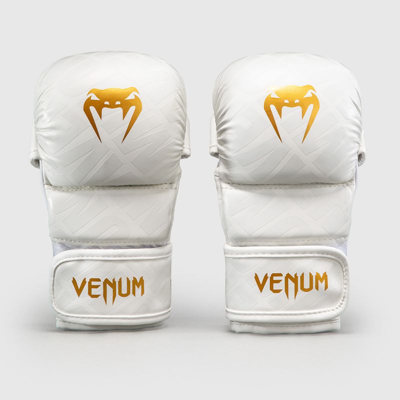 Sparringkesztyűk Venum Contender 1.5 XT 3D Sparring white/gold 2