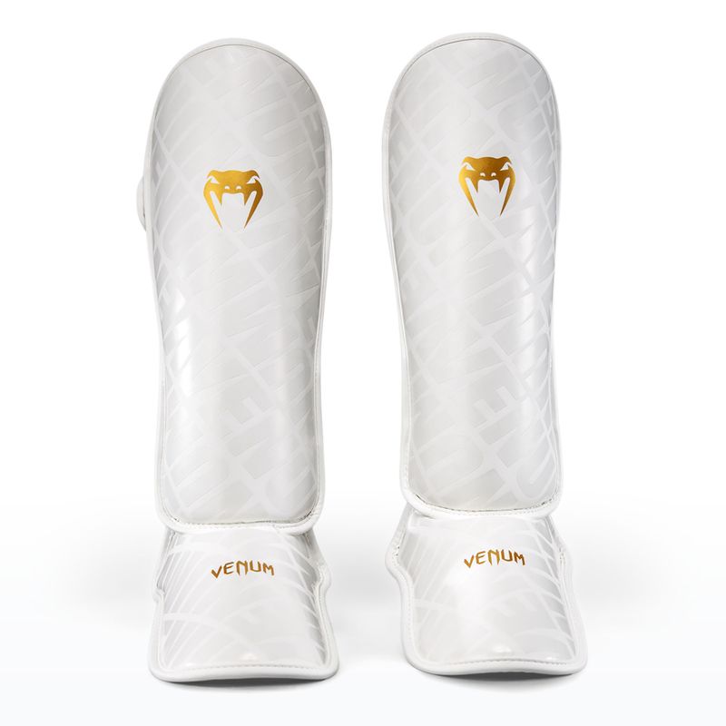 Sípcsontvédők Venum Contender 1.5 XT 3D Shin white/gold 4