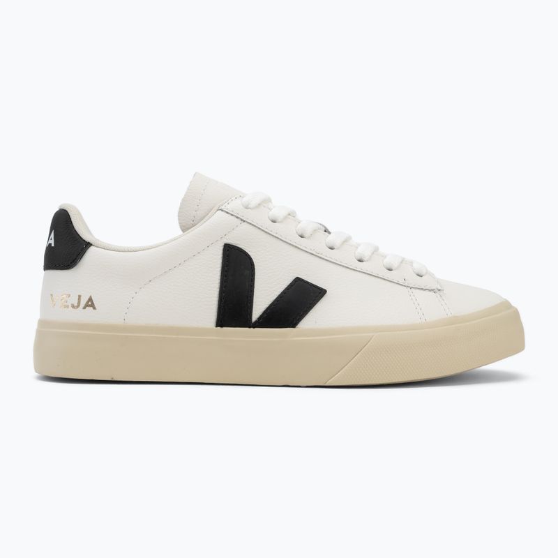 Női cipők VEJA Campo Leather extra white/black 2