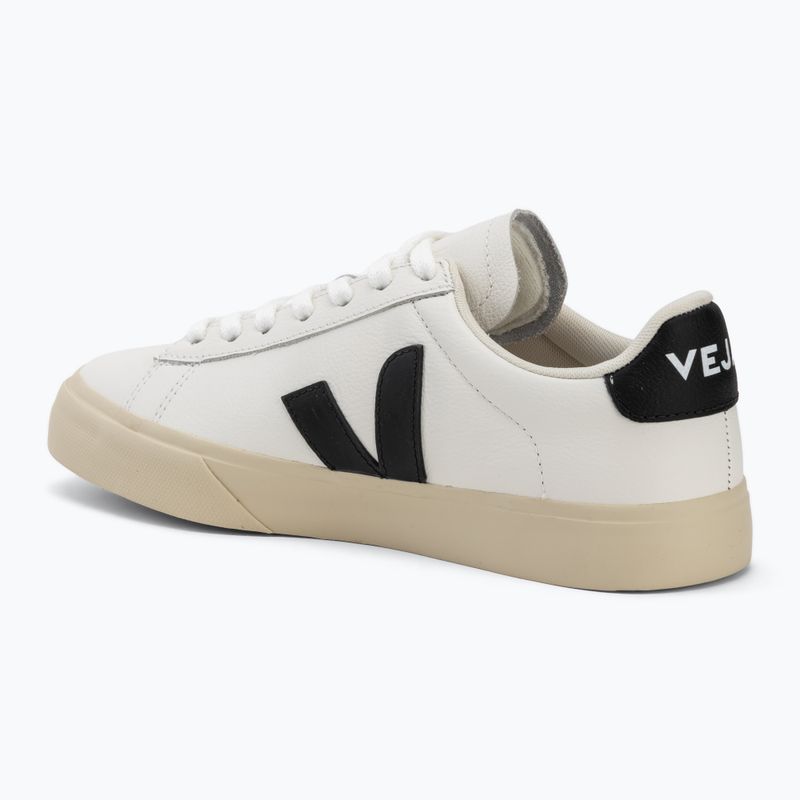 Női cipők VEJA Campo Leather extra white/black 3