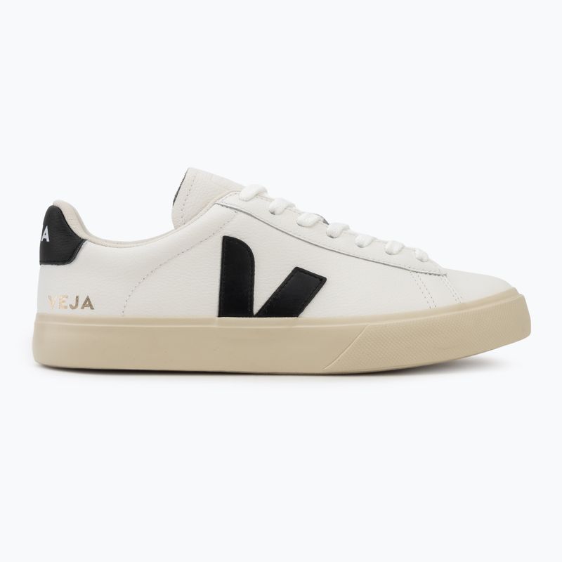 Férfi cipők VEJA Campo Leather extra white/black 2