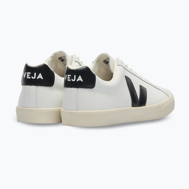 Női cipők VEJA Esplar Logo Leather extra white/black 3
