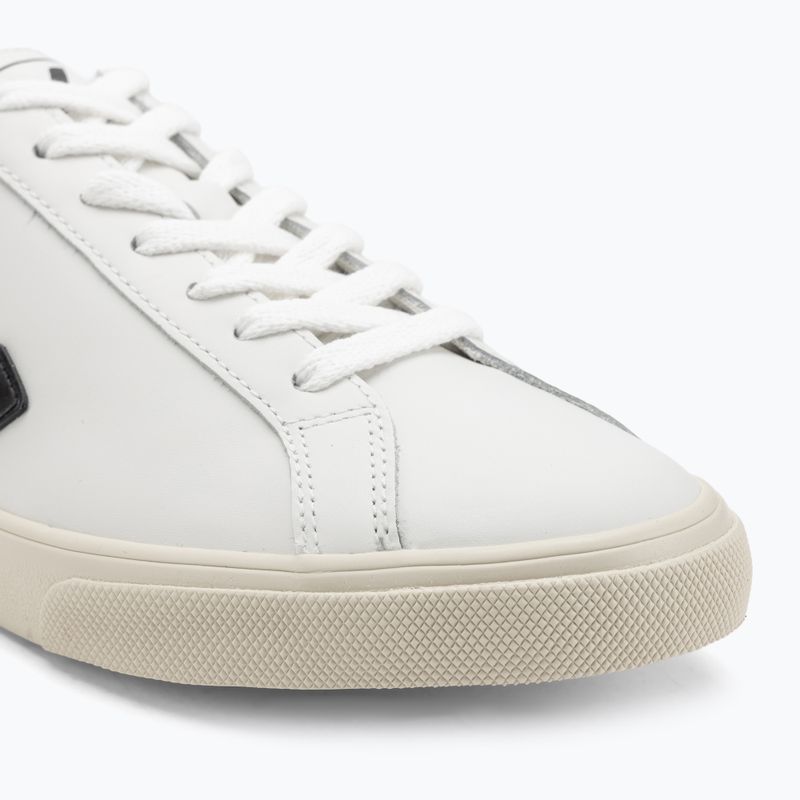 Férfi cipők VEJA Esplar Logo Leather white/black 7