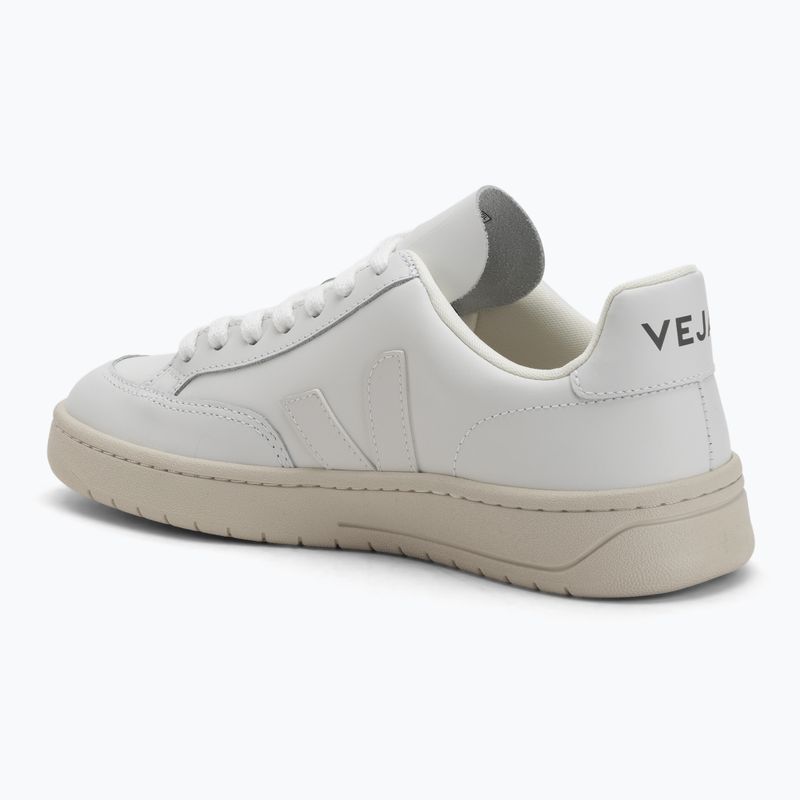 Női cipők VEJA V-12 Leather extra/white 3
