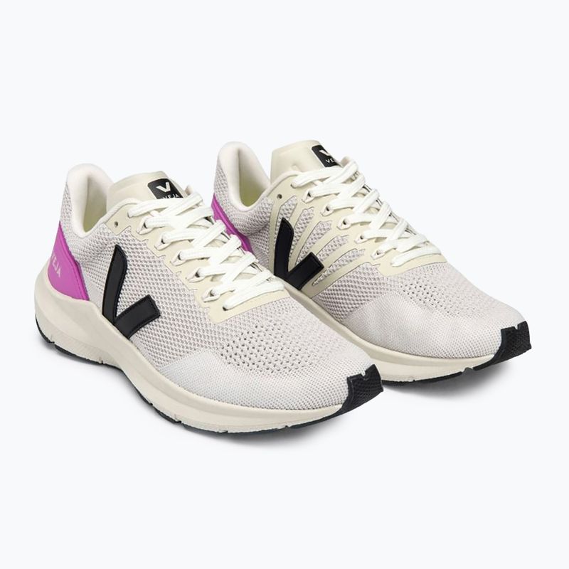 női futócipő VEJA Marlin V-Knit chalk/black/ultraviolet 8