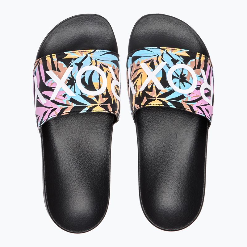 Női flip-flopok ROXY Slippy II 2021 black multi 4