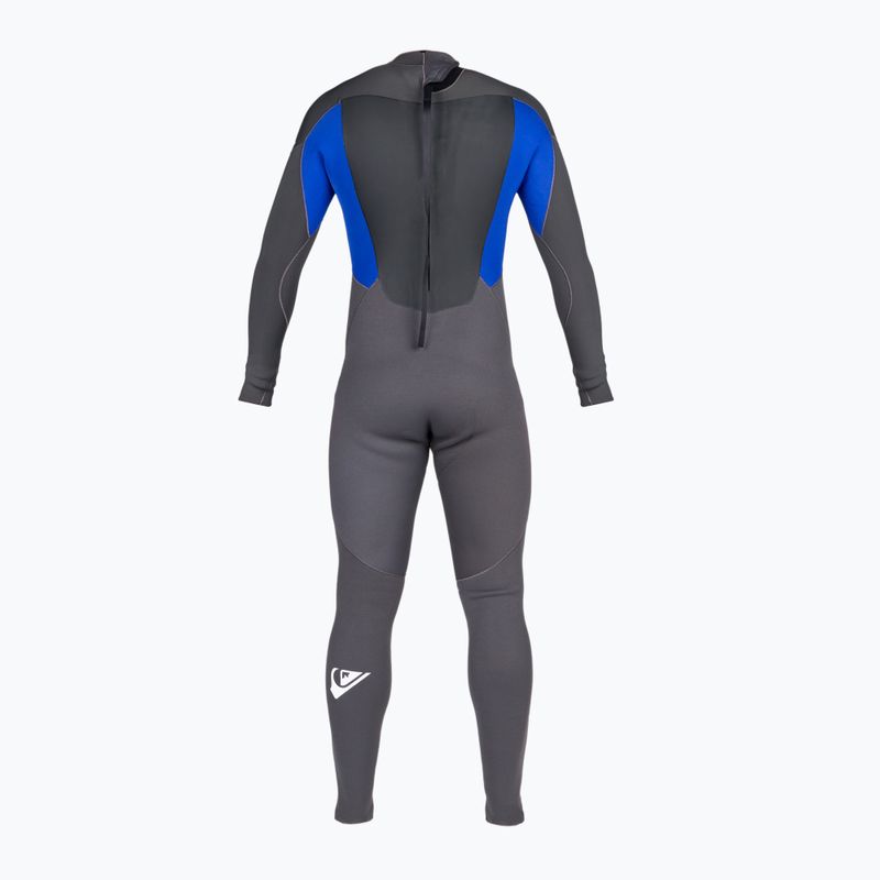 Quiksilver Férfi 4/3 Prologue Back Zip búvárruha Fekete EQYW103067 2