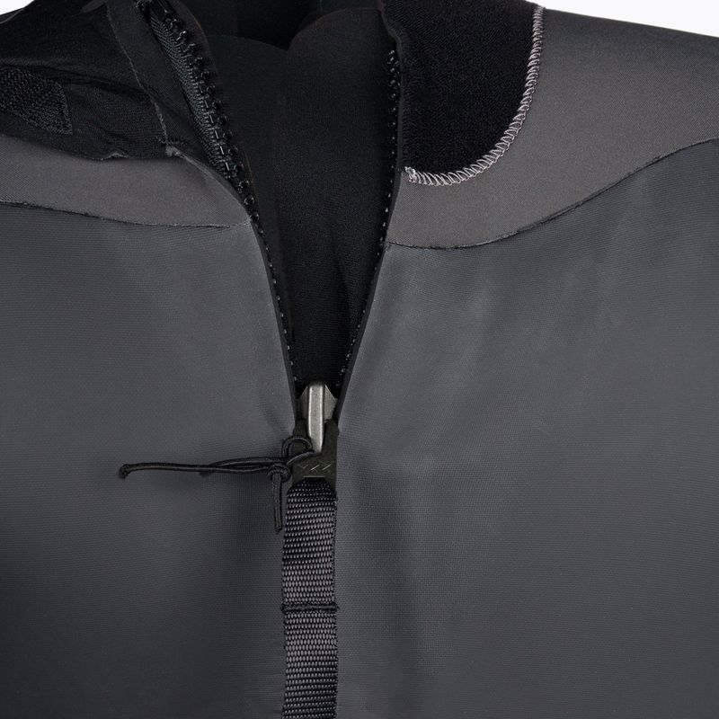Quiksilver Férfi 4/3 Prologue Back Zip búvárruha Fekete EQYW103067 4