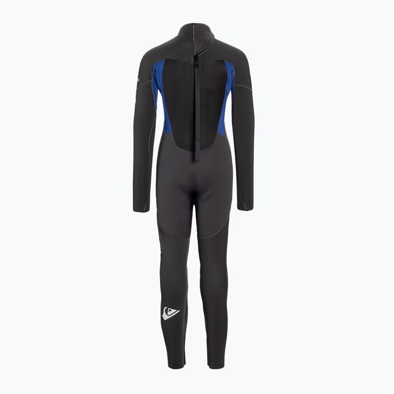 Quiksilver fiú 4/3 Prologue Back Zip búvárruha fekete EQBW103038-XKBB 2
