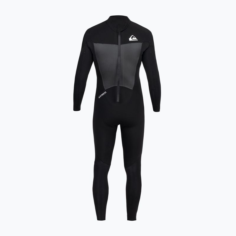 Quiksilver Férfi 3/2mm Syncro Back Zip GBS búvárruha Fekete EQYW103084 2