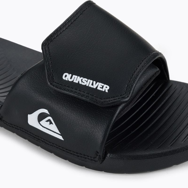 Férfi flip-flopok Quiksilver Bright Coast Adjust black/white/black 7