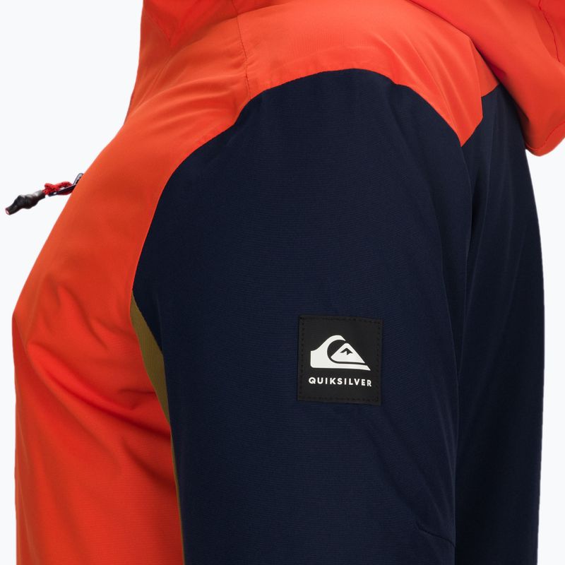 Quiksilver Ambition narancssárga snowboard dzseki EQBTJ03113 3