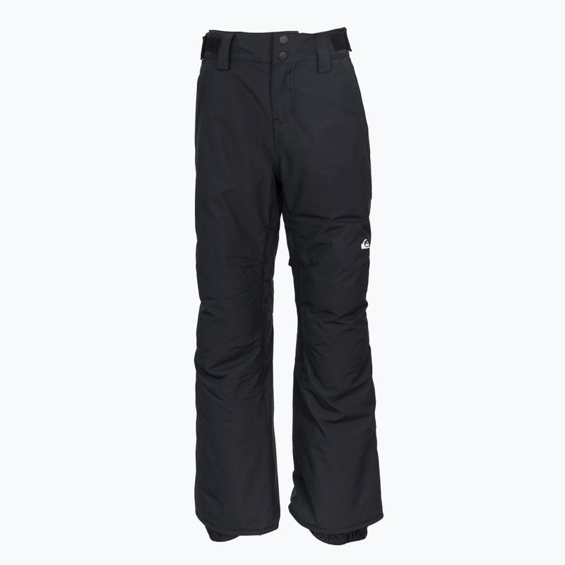 Gyermek Quiksilver Estate Snowboard nadrág Fekete EQBTP03033