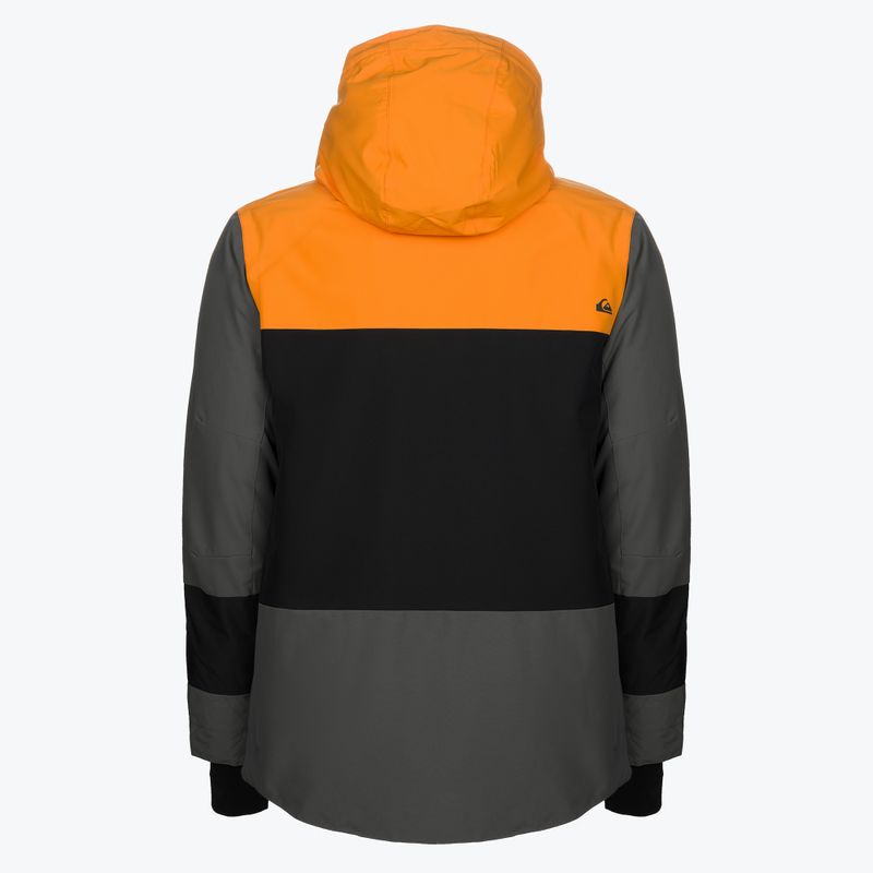 Férfi Quiksilver Sycamore Snowboard dzseki Szürke EQYTJ03286 2