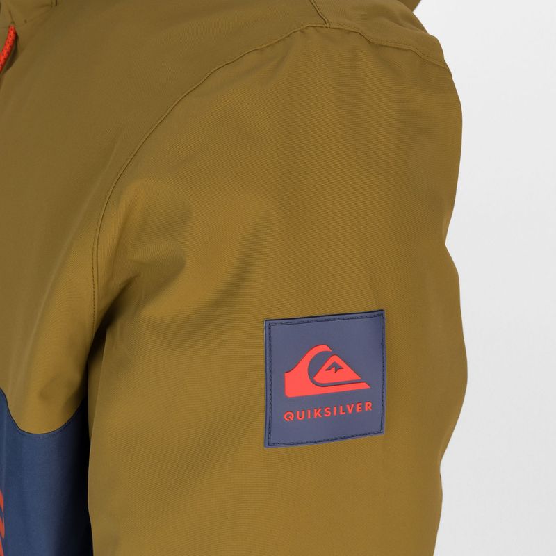 Férfi Quiksilver Steeze barna Snowboard kabát EQYTJ03274 3