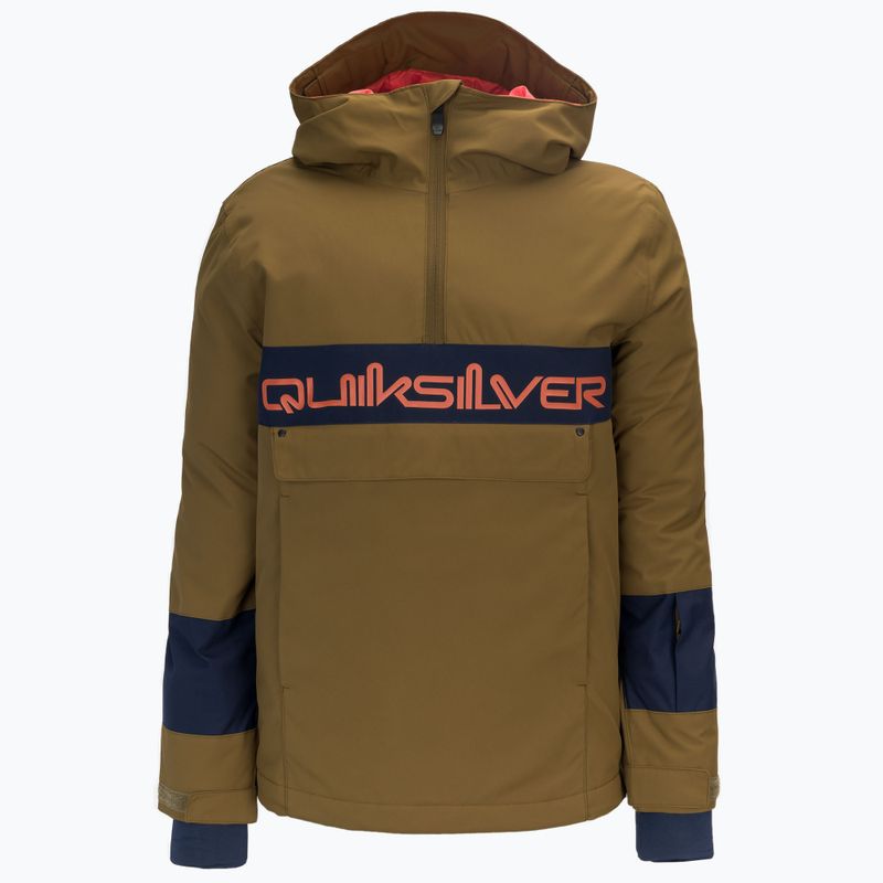 Gyermek snowboard dzseki Quiksilver Steeze zöld EQBTJ03124