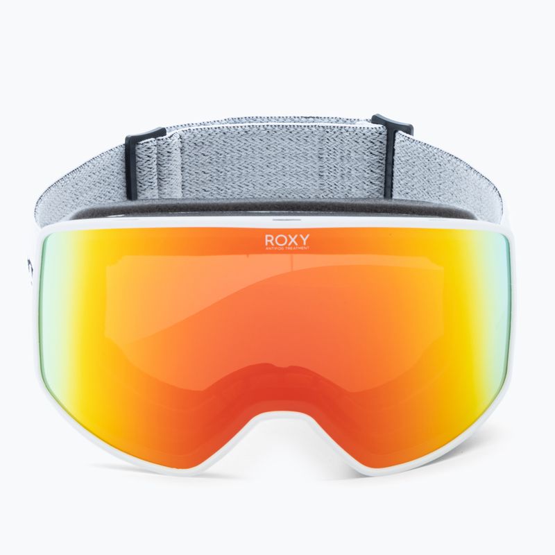 Női snowboard szemüveg ROXY Storm Women 2021 bright white/amber rose ml red 2
