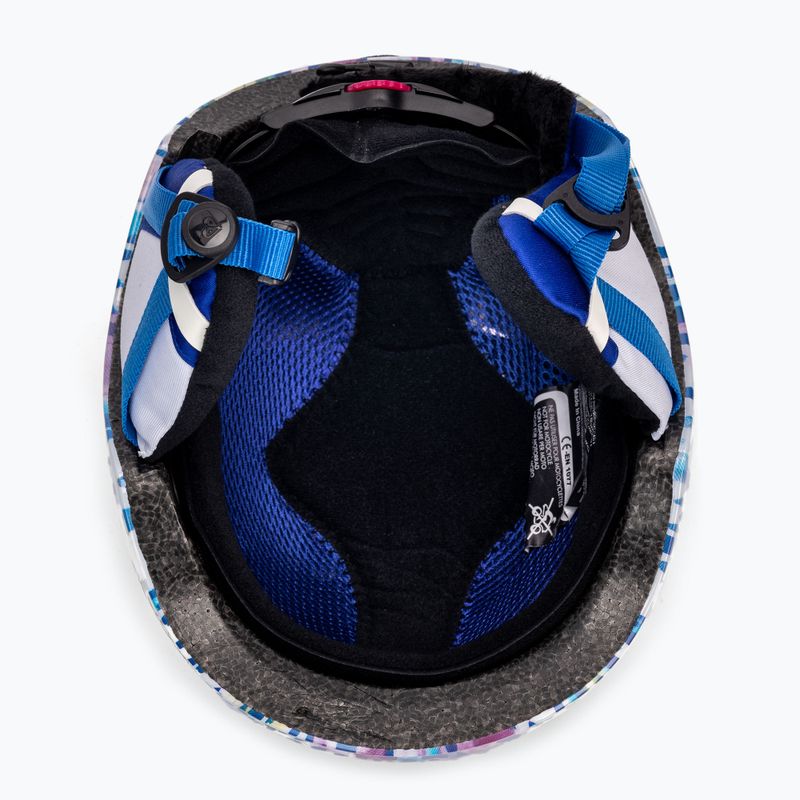 Gyermek snowboard sisak ROXY Slush Girl 2021 bright white leopold 5
