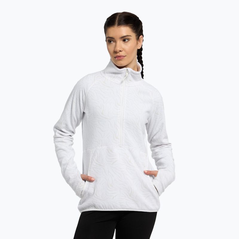 Női snowboard pulóver ROXY Cascade 2021 bright white zebra print
