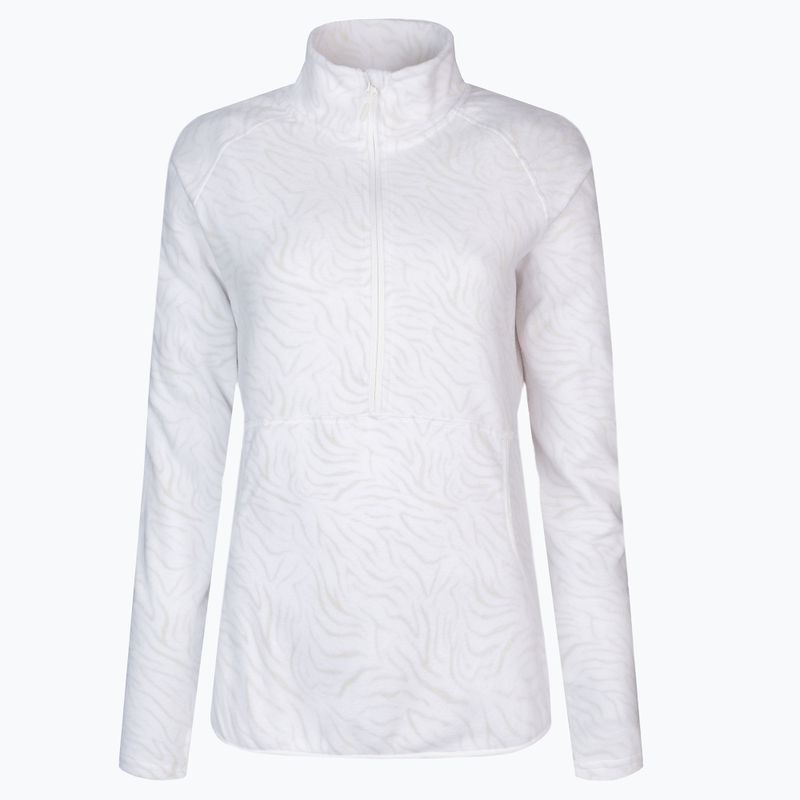 Női snowboard pulóver ROXY Cascade 2021 bright white zebra print 7