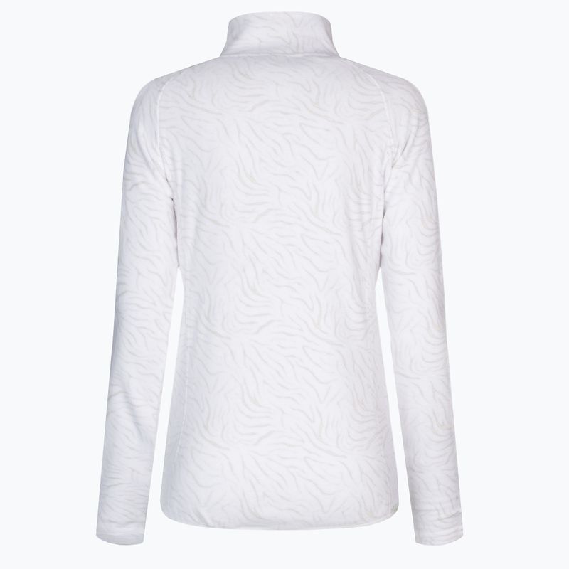 Női snowboard pulóver ROXY Cascade 2021 bright white zebra print 8
