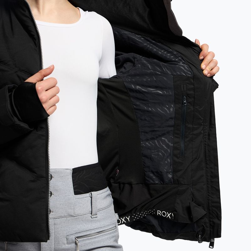 Női snowboard kabát ROXY Snowstorm 2021 true black 12