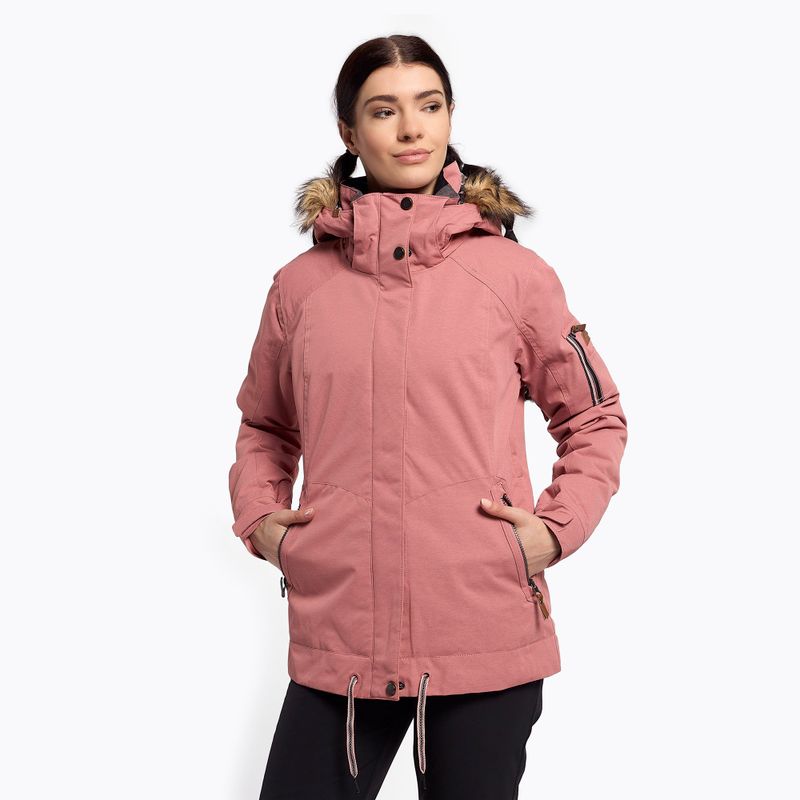 Női snowboard kabát ROXY Meade 2021 dusty rose