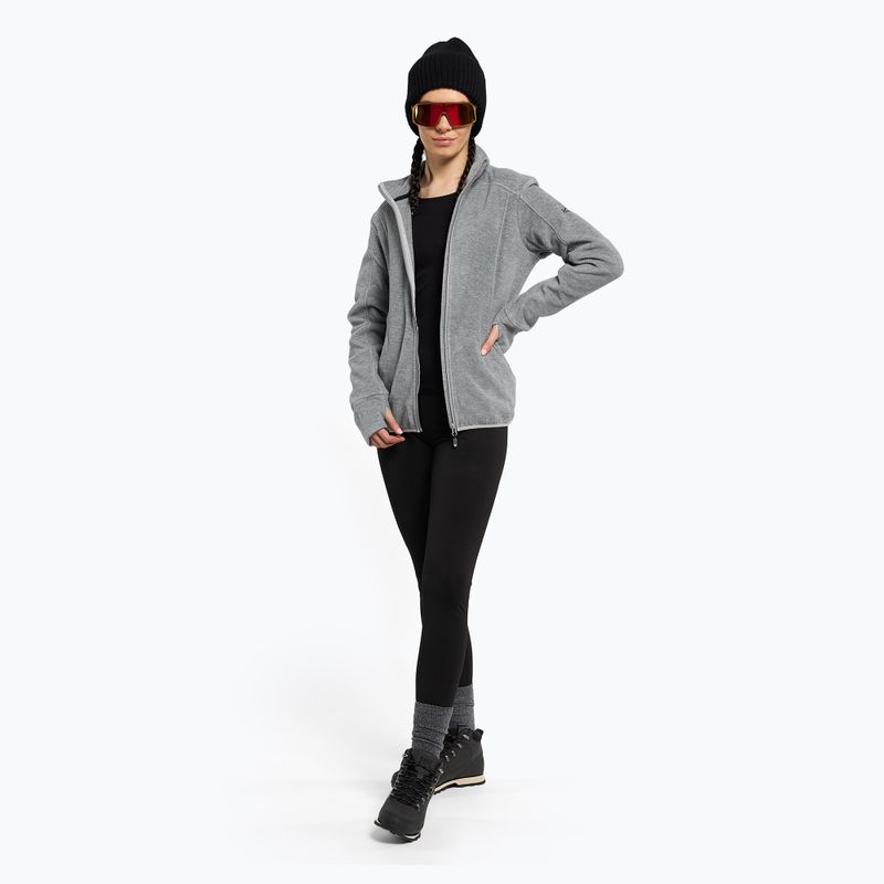 Női snowboard pulóver ROXY Harmony 2021 heather grey 4