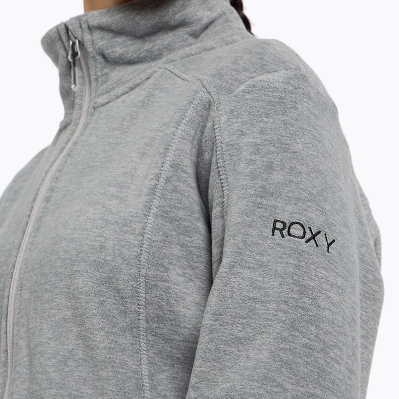 Női snowboard pulóver ROXY Harmony 2021 heather grey 11