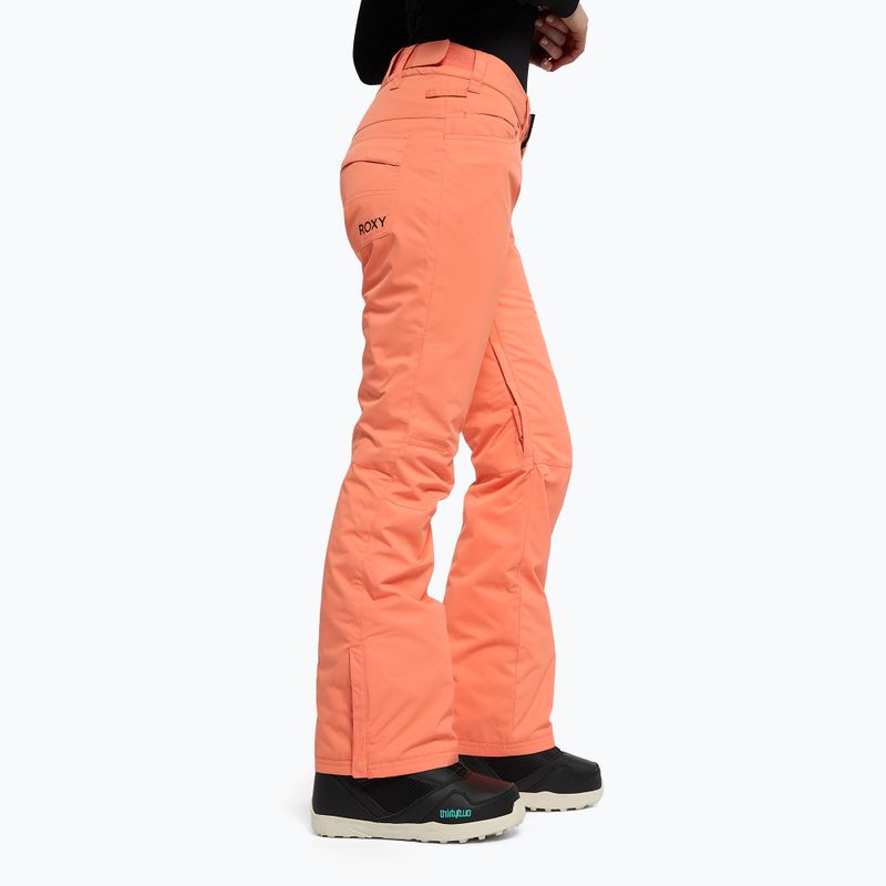 Női snowboard nadrág ROXY Backyard 2021 fusion coral 3