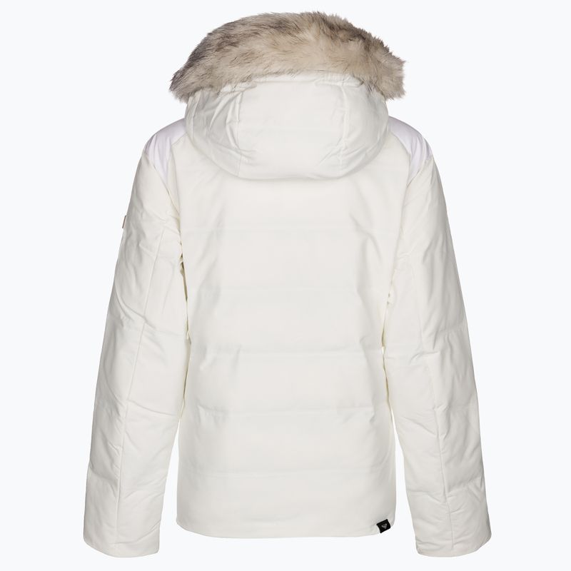 Női snowboard kabát ROXY Clouded 2021 bright white 2