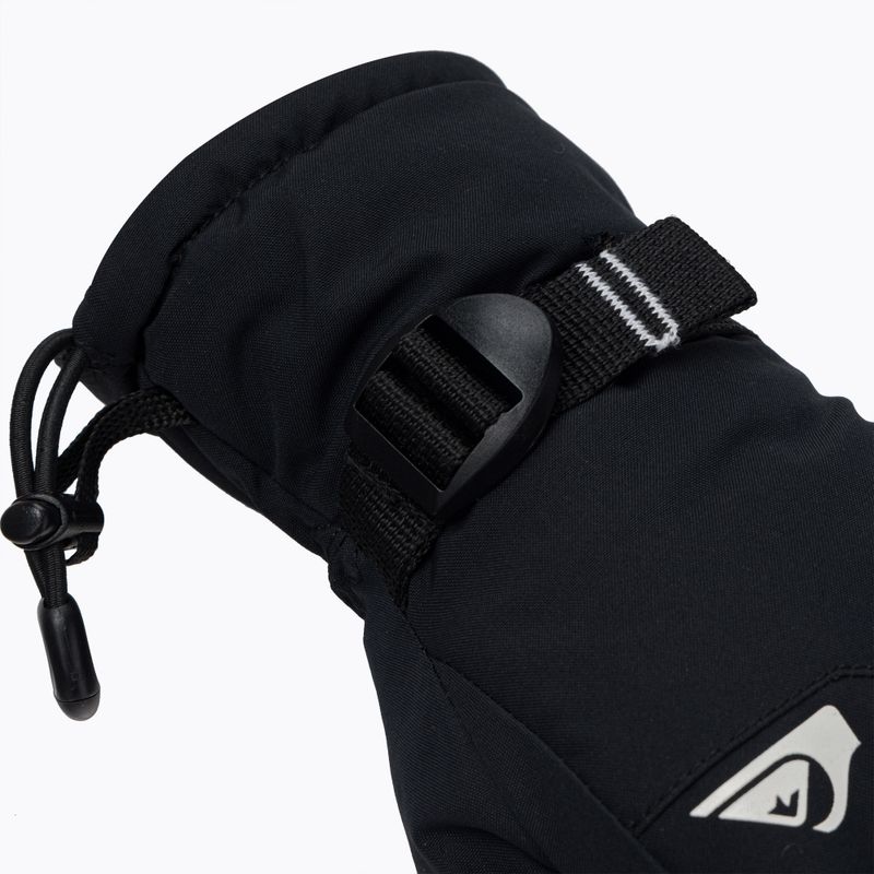 Gyermek snowboard kesztyű Quiksilver Mission J fekete EQBHN03030 6