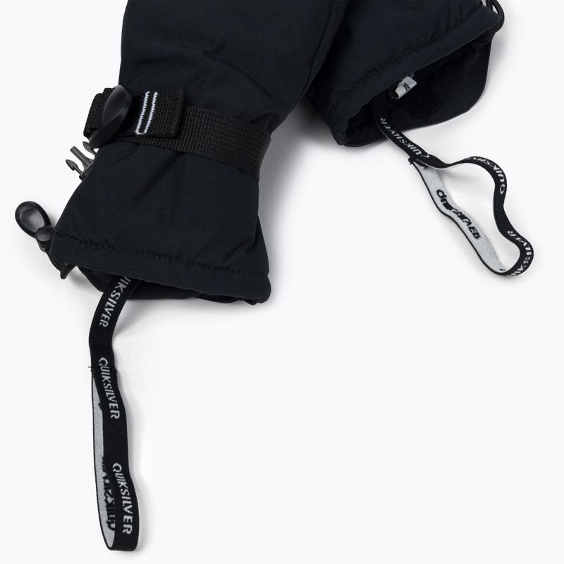 Gyermek snowboard kesztyű Quiksilver Mission J fekete EQBHN03030 7