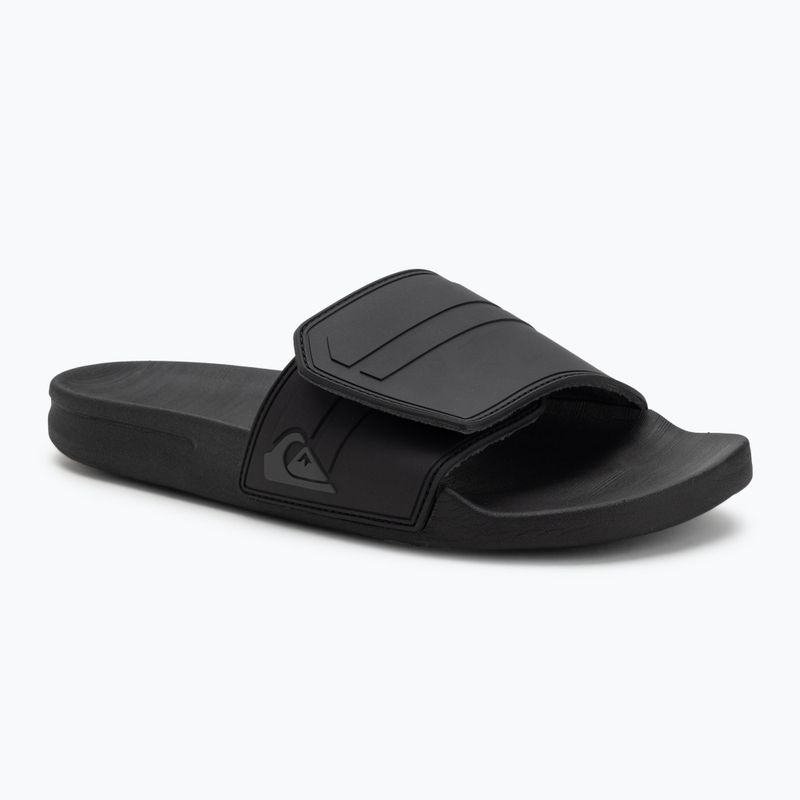 Quiksilver Rivi Slide Adjust fekete/szürke/fekete férfi flip-flopok