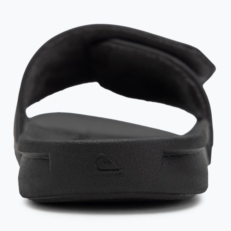 Quiksilver Rivi Slide Adjust fekete/szürke/fekete férfi flip-flopok 6