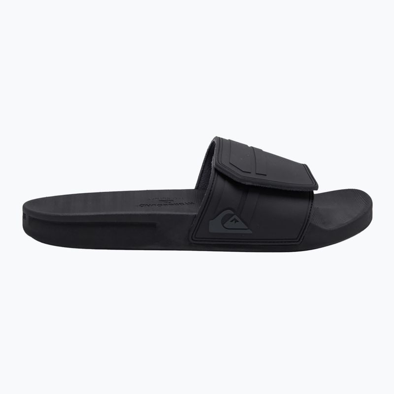 Quiksilver Rivi Slide Adjust fekete/szürke/fekete férfi flip-flopok