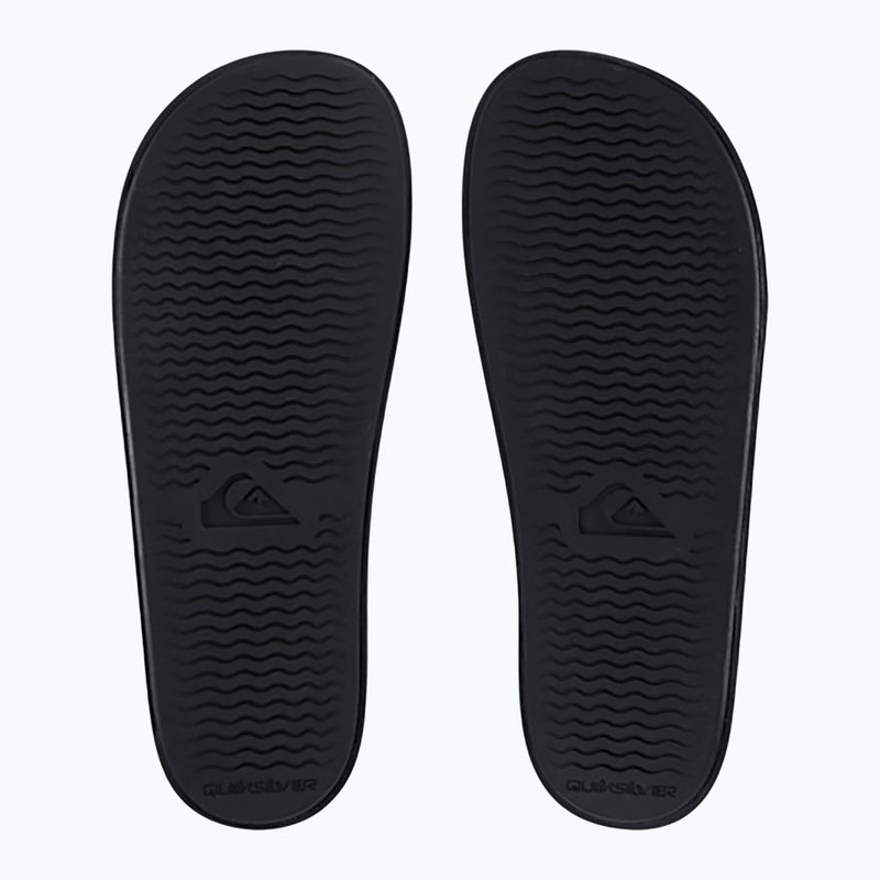 Quiksilver Rivi Slide Adjust fekete/szürke/fekete férfi flip-flopok 3
