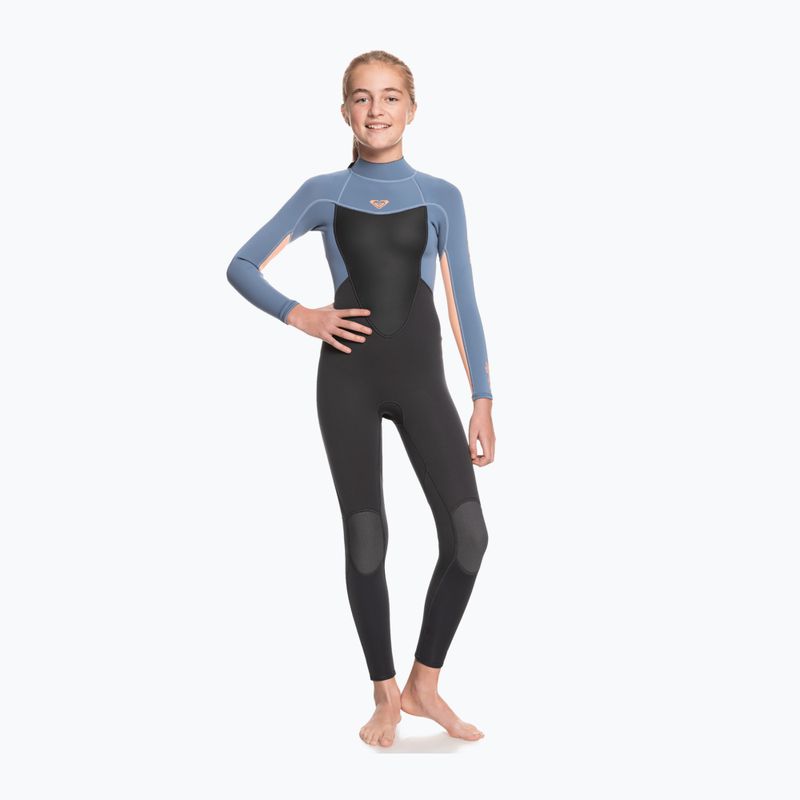 Gyermek úszóhab ROXY 4/3 Prologue Girl BZ GBS 2021 cloud black/powderdgrey/sunglow