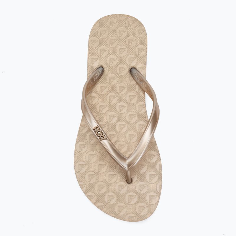 Gyerek flip-flopok ROXY Viva VI gold 5