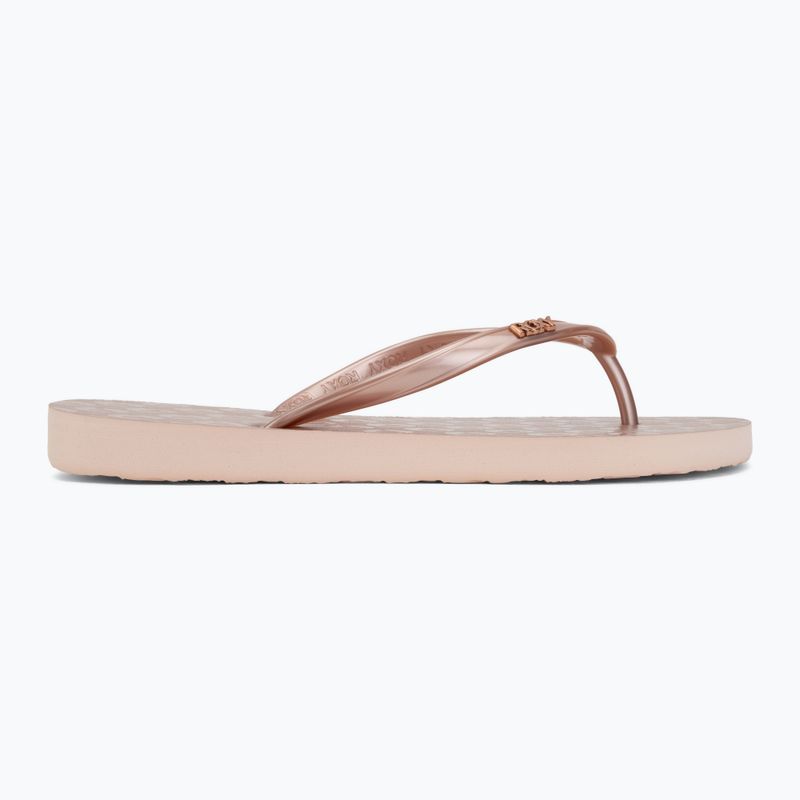 Gyerek flip-flopok ROXY Viva VI rose gold 2